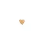 STINE A Jewelry Petit Love Heart Øredobbe Single Gullforgylt sølv 1016-02-S