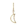STINE A Jewelry Bella Moon Øredobbe Single Gullforgylt sølv 1282-02-S
