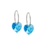 Blomdahl Heart Øredobber Titanium 15-1255-05
