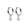 Sparv Petite Sparkling Hoops Øredobber Sølvforgylt Messing 1580201