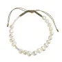 STINE A Jewelry Perlie Creme Armbånd Gullforgylt sølv 3209-02-OS