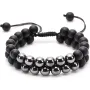 Auxere Double Row Armbånd Stein KXD0267