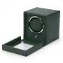 Wolf Cub Watch Winder 1 klokke Grønn Kunstskinn 461141