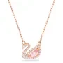 Swarovski Swan Halskjede Metall rosagullbelagt 5469989