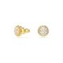 Swarovski Una Angelic Stud Øredobber Gullforgylt Rustfritt Stål 5686637