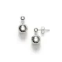 ANNI LU Drop of Silver Øredobber Sølvforgylt Messing 242-30-51