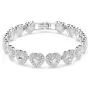 Swarovski Ariana Grande Tennis Armbånd Metall forsølvet 5720860