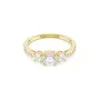 Swarovski Stilla Attract Ring Metall forgylt 5723292