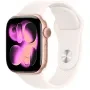 Pre-owned Apple Watch Series 11 GPS 42mm Rose Gold Aluminium Light Blush Sport Band S/M MEU04