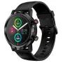 Xiaomi Haylou Smartwatch LS05S klokke med Svart urskive og en urkasse med 45 mm i diameter og en Gummireim i Svart