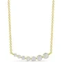 Alier Studio Ava Cluster Halskjede Gull 0,33 ct. AS010