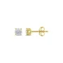 Alier Studio Aura Studs Øredobber Gull 1,00 ct. AS014