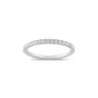 Alier Studio Astra Half Eternity Ring Hvittgull 0,32 ct. AS002