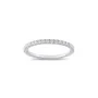 Alier Studio Astra Diamond Half Eternity Ring Hvittgull 0,32 ct. AS002