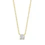 Alier Studio Aura Diamond Solitaire Halskjede Gull 0,25 ct. AS005