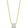 Alier Studio Aura Solitaire Halskjede Gull 0,25 ct. AS005