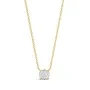 Alier Studio Aura Diamond Solitaire Halskjede Gull 0,50 ct. AS006