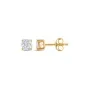 Alier Studio Aura Diamond Studs Øredobber Gull 0,50 ct. AS013