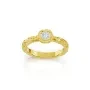 Alier Studio Muse Solitaire Ring Gull 0,32 ct. AS025
