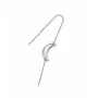 Jane Kønig Big Half Moon NO. 2 chain Øredobbe Single Rustfritt Stål BHME-AW26-SS-S