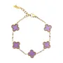 SKØR Clove Purple Armbånd Rustfritt Stål SK0044
