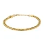 Auxere Panzer M/L Armbånd Gullforgylt Rustfritt Stål CP0102