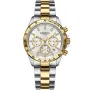 Dissing Lady MK9 Swarovski D1416 klokke med Sølv urskive og en urkasse med 39 mm i diameter og en Lenke, Two-Tone  i Gull, Sølv