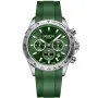Dissing MK9 Limited Edition D1494 klokke for Herre med Grønn skive, 43 mm i diameter og med Grønn Silikonreim klokkereim