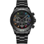 Dissing MK9 Rainbow D1533-1 klokke med Svart urskive og en urkasse med 43 mm i diameter og en Lenke i Svart