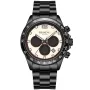 Dissing MK9 D1481 klokke med Beige urskive og en urkasse med 43 mm i diameter og en Lenke i Svart