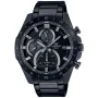 Casio Edifice EFR-571MDC-1AVUEF klokke med Svart urskive og en urkasse med 47 mm i diameter og en Lenke i Svart