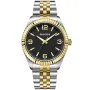 Faucon Classic F10005 klokke med Svart urskive og en urkasse med 41 mm i diameter og en Lenke, Two-Tone  i Gull, Sølv