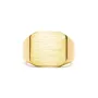 IX Studios Octagon Signet Ring Gullforgylt sølv DMN0290GD