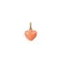 Jane Kønig Pink Coral Heart Anheng Gull GULD-PHV