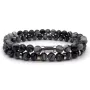 Auxere Double Row Armbånd Stein KXD0230