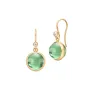 Julie Sandlau Prime Green Amethyst Øredobber Gullforgylt sølv HKS181GDGRATCRCZ