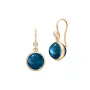 Julie Sandlau Prime Sapphire Blue Øredobber Gullforgylt sølv HKS181GDSACRCZ
