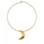 Jane Kønig Half Moon NO. 2 Choker HMC-AW26-SS-G