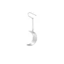 Jane Kønig Half Moon NO. 2 Pearl Earring Øredobbe Single Rustfritt Stål HMPE-AW26-SS-S
