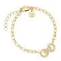Rosefield Bow Studs Armbånd Gullforgylt Rustfritt Stål JBBSG-J899