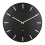 Karlsson Charm Veggklokke KA5716BK