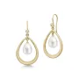 Julie Sandlau Afrodite Droplet Øredobber Gullforgylt sølv SDM84GDWHPLCZ