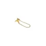 Jane Kønig Single Half Moon NO. 2 Chain Stud Øredobbe Single Gullforgylt Rustfritt Stål SHMS-AW26-SS-G