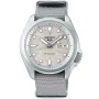 Seiko 5 Sports Automatic SRPG63K1 klokke med Grå urskive og en urkasse med 40 mm i diameter og en Natoreim i Grå