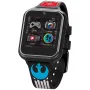 Accutime Star Wars Darth Vader Storm Troopers Smartwatch P000980 klokke for Gutt med Svart skive, 38 mm i diameter og med Svart Silikonreim klokkereim