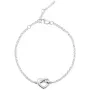 Jane Kønig Tied Heart Bracelet Armbånd Sølv THB-AW25-S