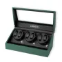 Dissing Watch Winder 6 klokker Grønn Kunstskinn 0000269