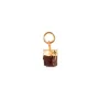House of Vincent Birth Stone January Anheng Forgylt messing VJ076-LPG-JG