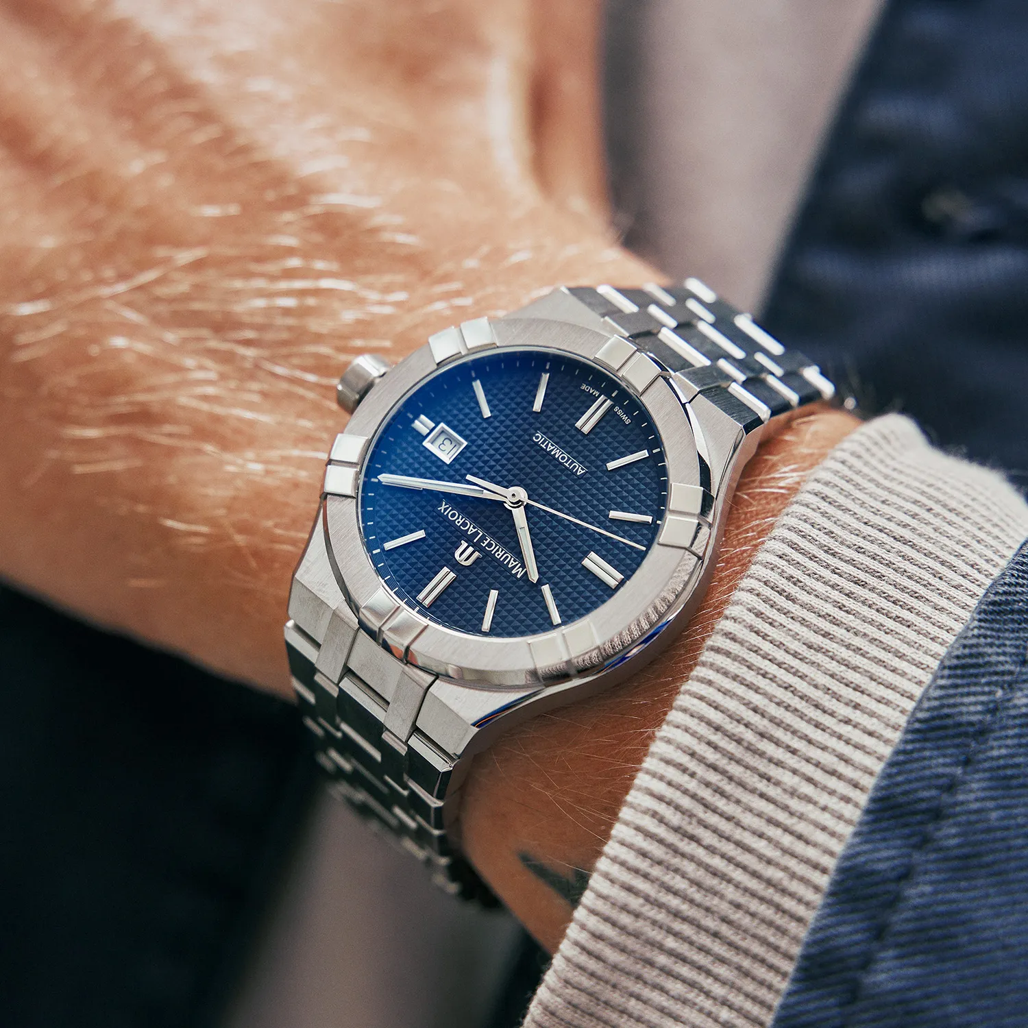 Maurice Lacroix AIKON automatic 42㎜ Maurice Lacroix Aikon Automatic 42 mm. AI6008-SS002-430-1 -