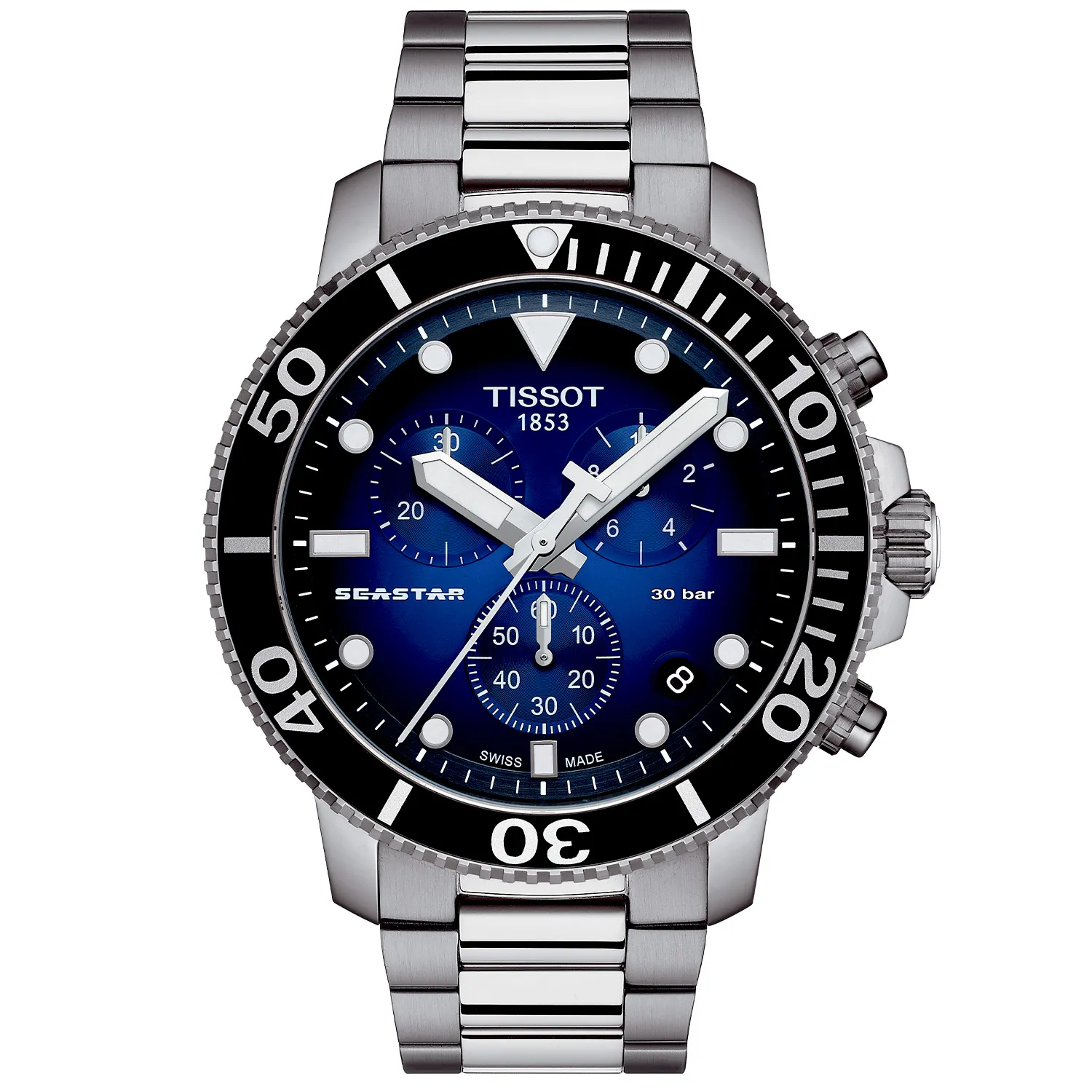 Tissot Seastar 1000 Chronograph T1204171104101 - Ditur